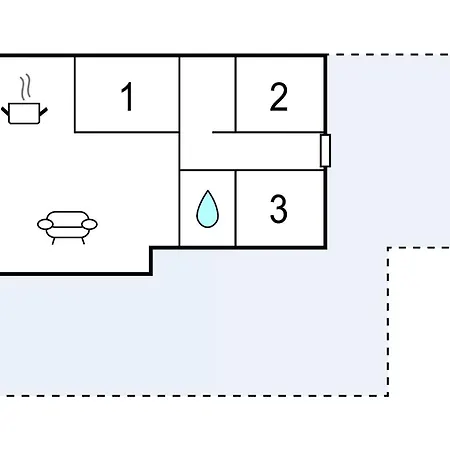 2 Bedroom Beautiful In *