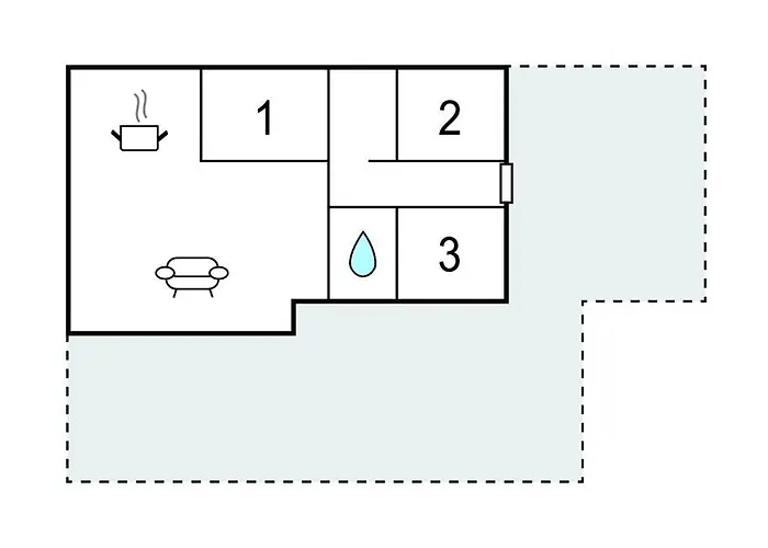 2 Bedroom Beautiful In Ferienhaus Børkop